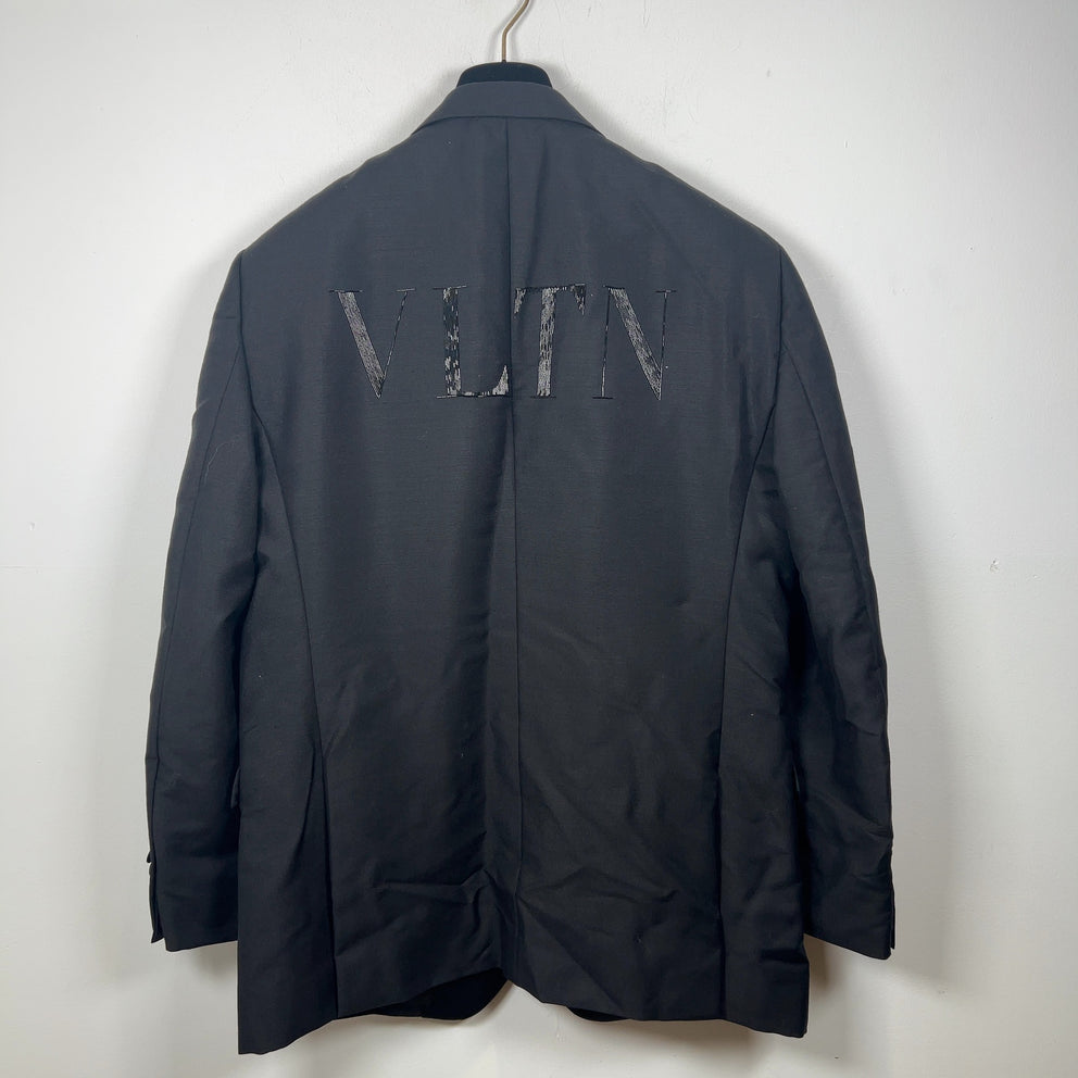 Valentino Black Wool Blazer