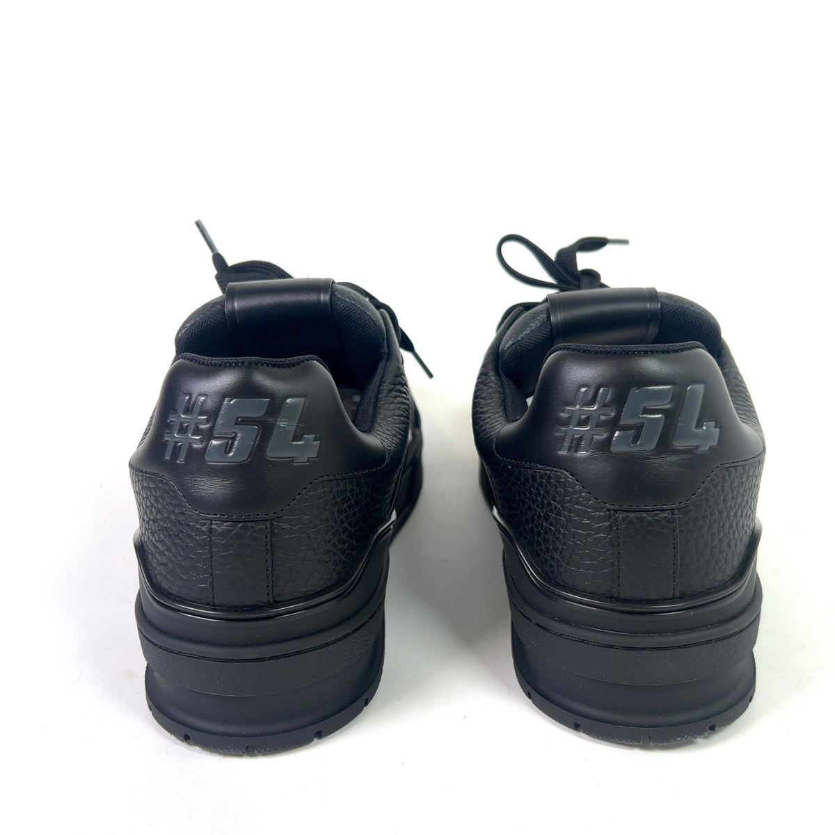 Louis Vuitton Triple Black Monogram Trainers