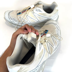 Salomon White XT6 Lowtop Sneakers
