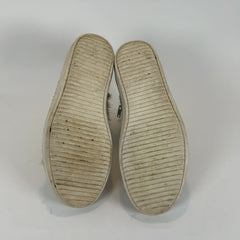 Rick Owens Pale Green Ponyhair High-Top Ramones