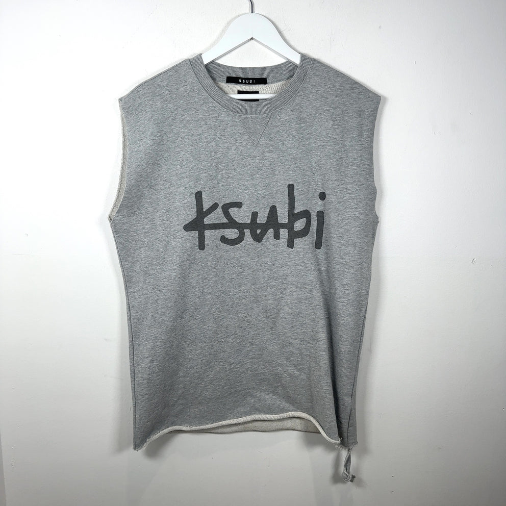 Ksubi Logo Cut-Off Sweatshirt