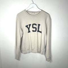 Saint Laurent 'YSL' Graphic Crewneck