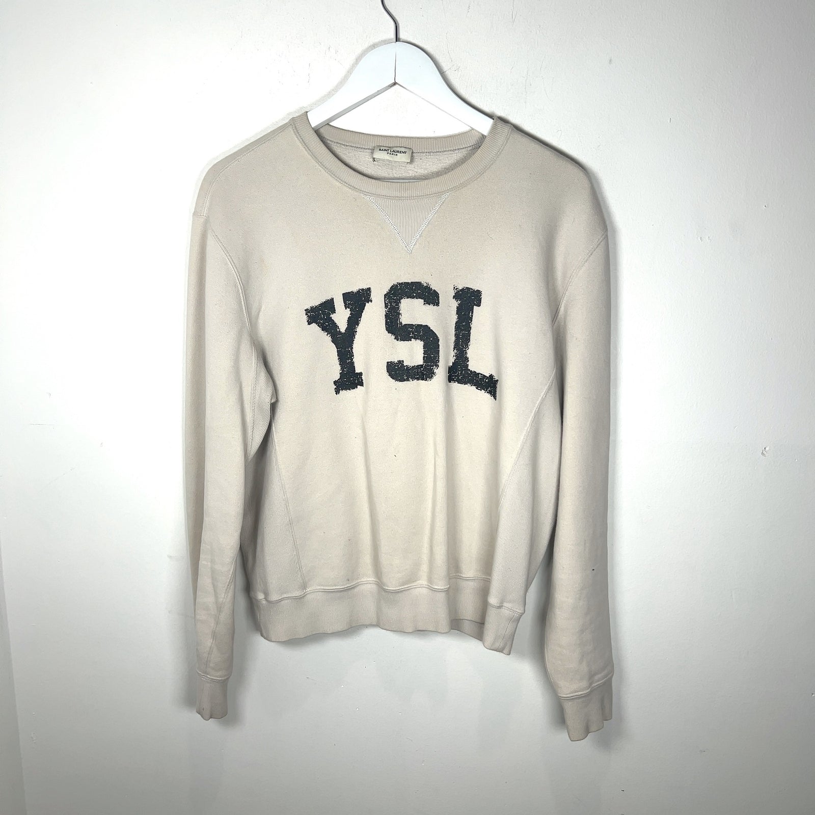 Saint Laurent 'YSL' Graphic Crewneck