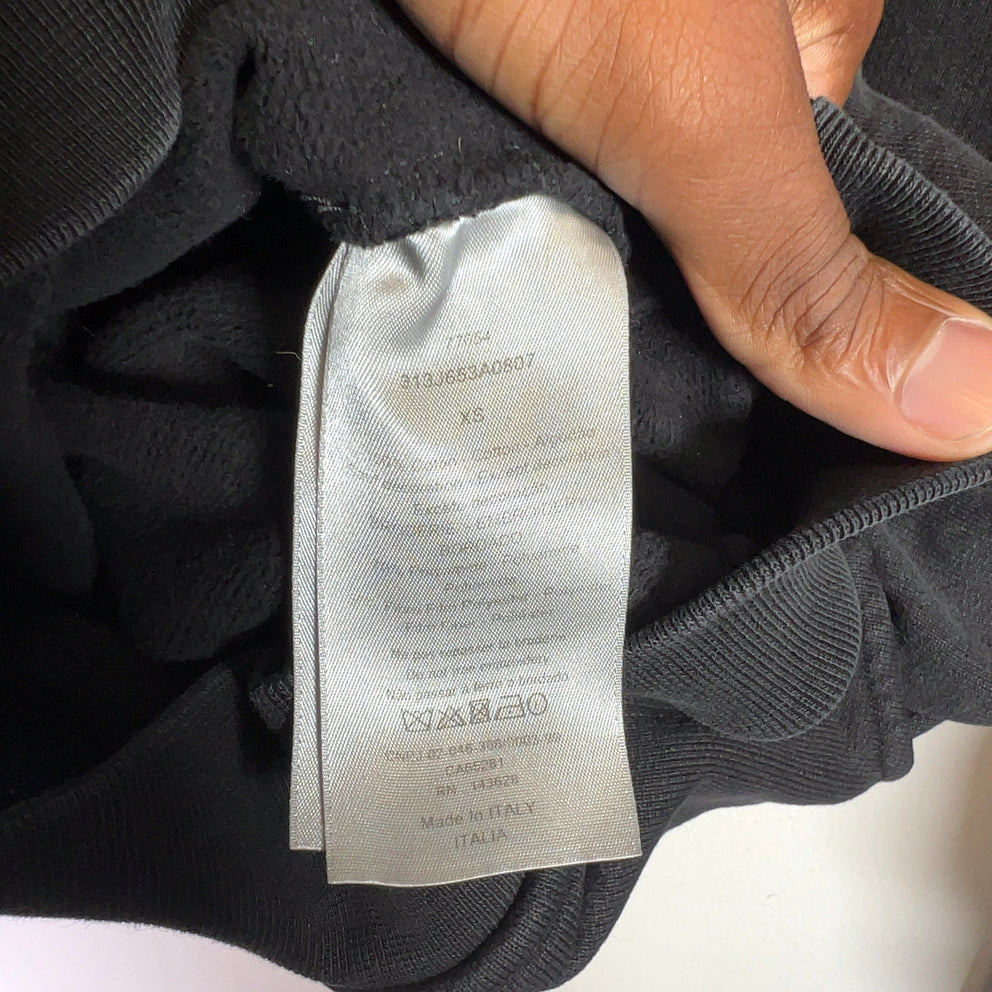 Dior x ERL 'Be Nice' Glitter Embroidered Hoodie