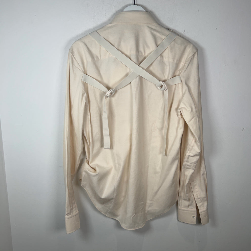 Helmut Lang Back Harness Button-Up Shirt