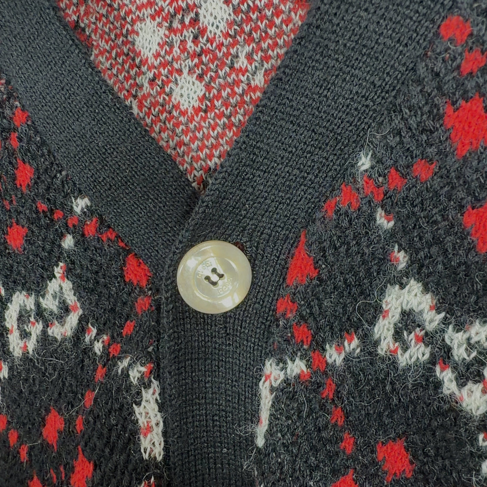 Gucci GG Diamond Wool Cardigan