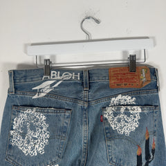 Denim Tears x Virgil Abloh 'Message in a Tear' Levis 501 Jeans
