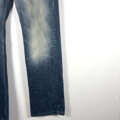 Dolce & Gabbana Faded Out Wash Patched Jeans