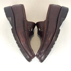 Gucci Horsebit Lug Brown Loafer