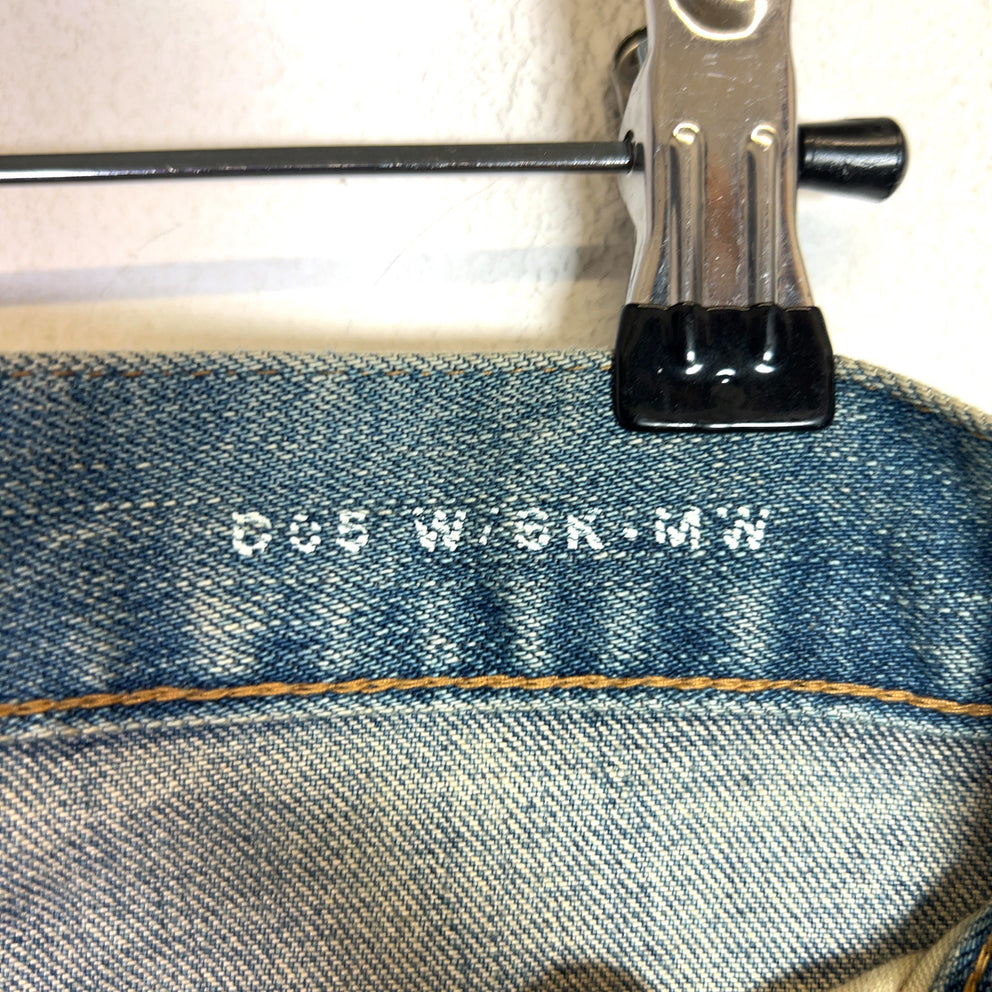Saint Laurent Paris SS15 D05 Crash Denim Jeans