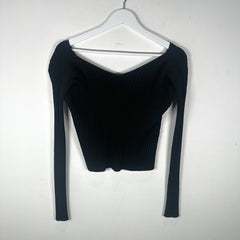Jacquemus La Maille Pralu Cropped Cardigan Black Size S