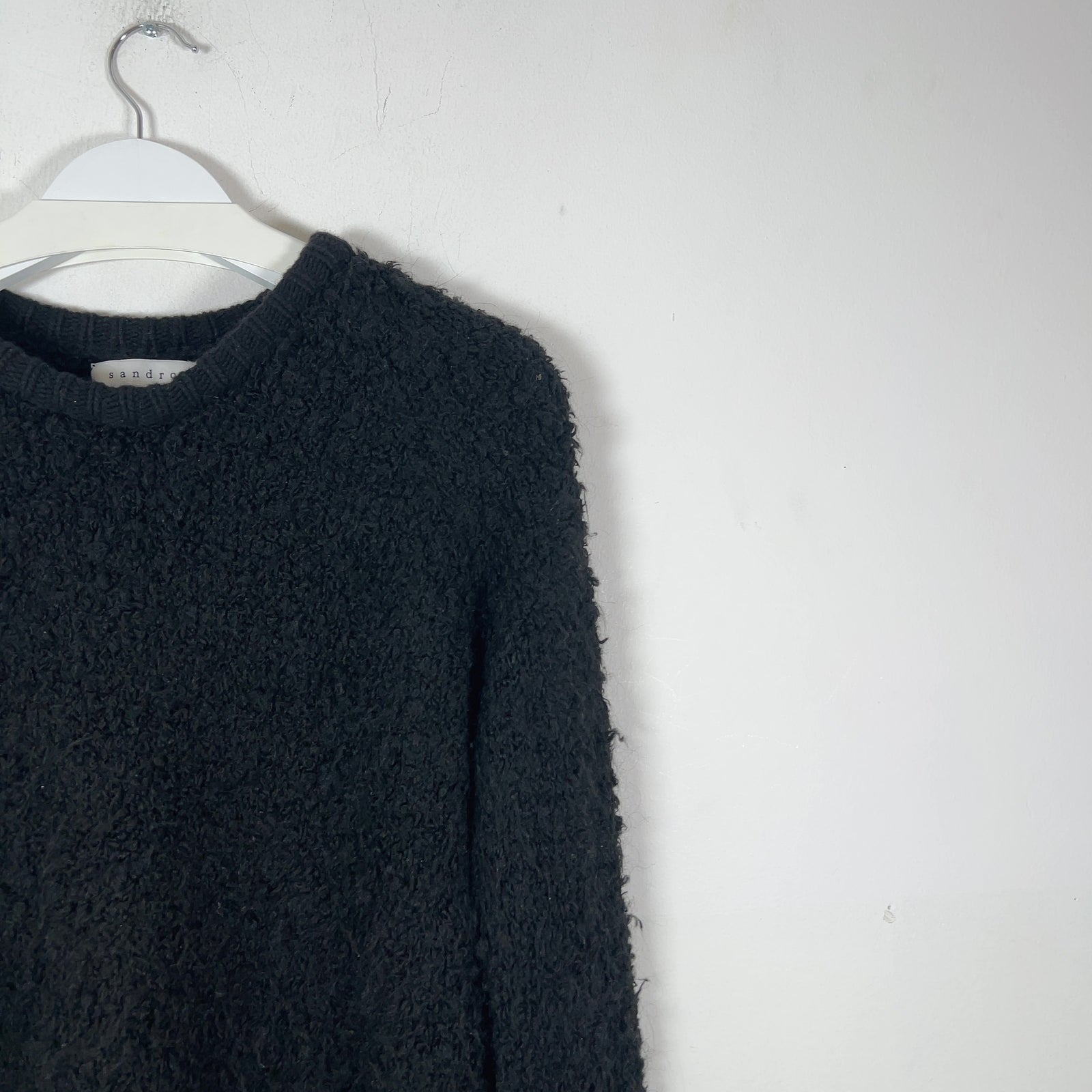 Sandro Boucle Wool Sweater