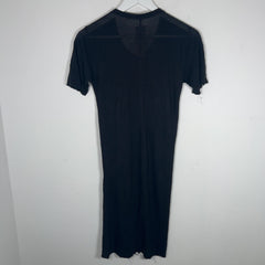 Rick Owens SS15 Faun Long Raw Cut Cotton T-Shirt