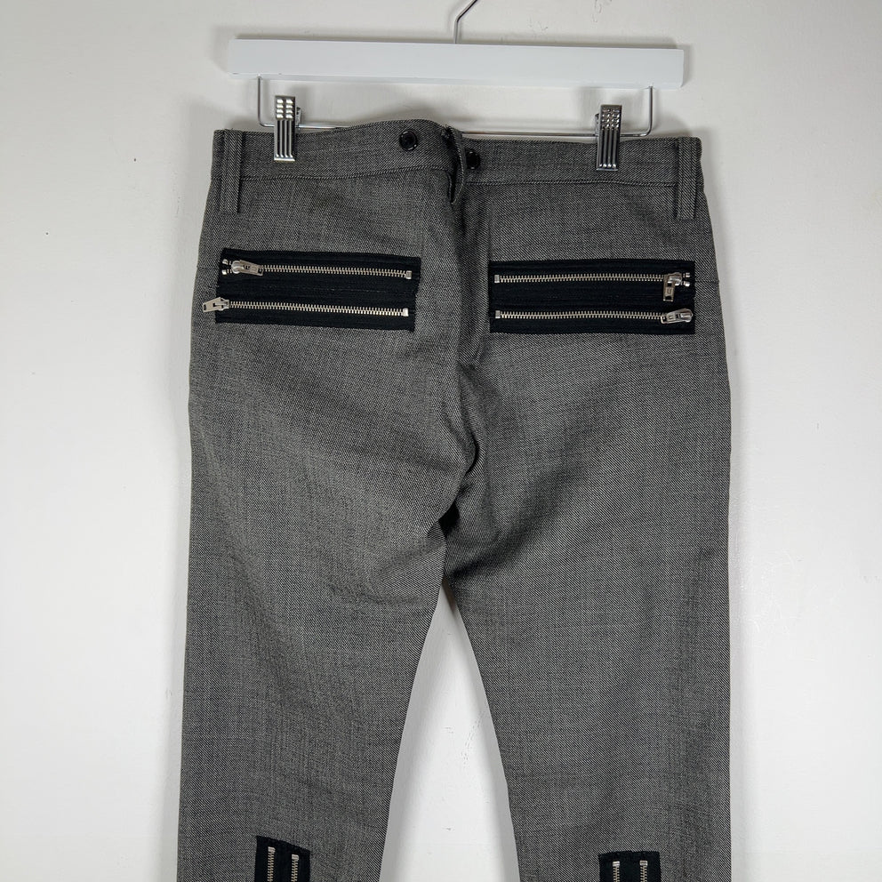 Undercover AW08 Wool Multi-Zipper Pants