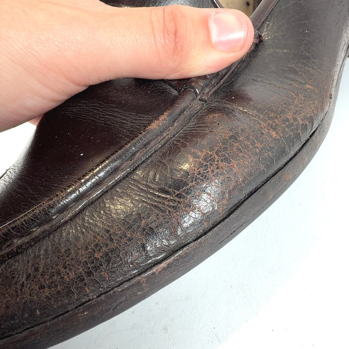 Gucci Vintage Leather Horsebit Loafer