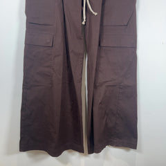 Rick Owens SS26 Hollywood 'Mahogany' Double Bela Cargo Pants