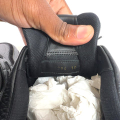 Louis Vuitton Triple Black Monogram Trainers
