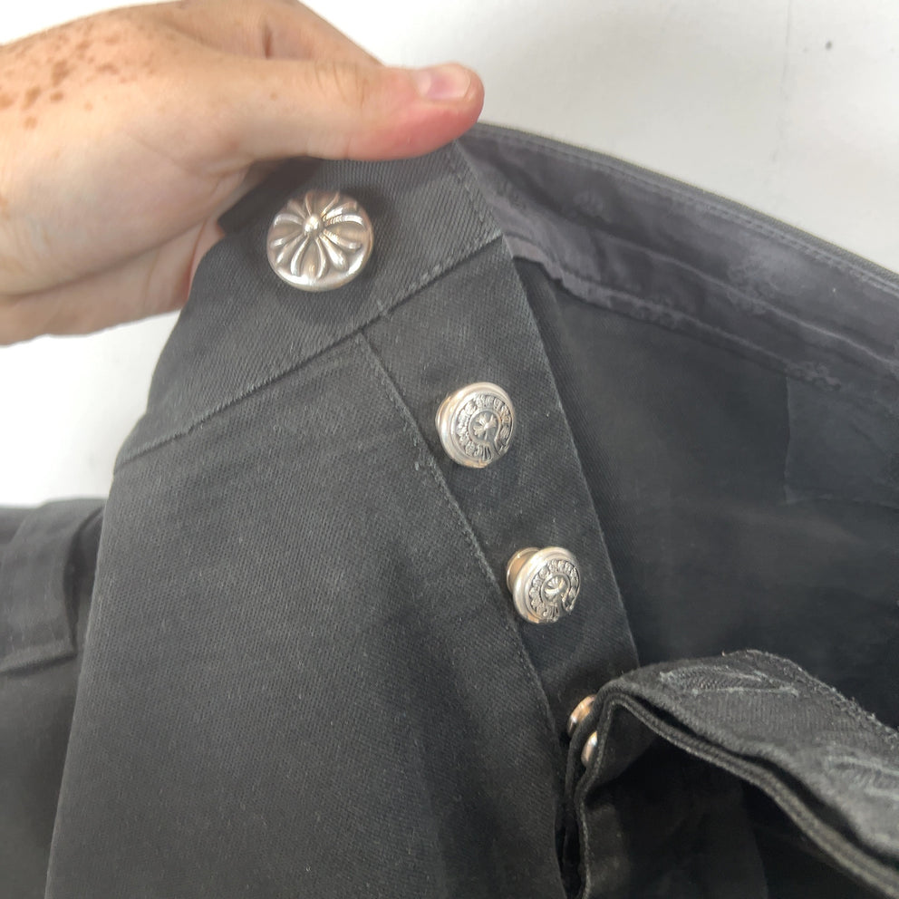 Chrome Hearts Canvas Carpenter Double Knee Pants