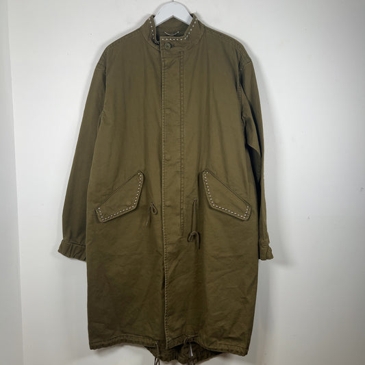 Saint Laurent ‘Sweet Dreams’ Fishtail Parka