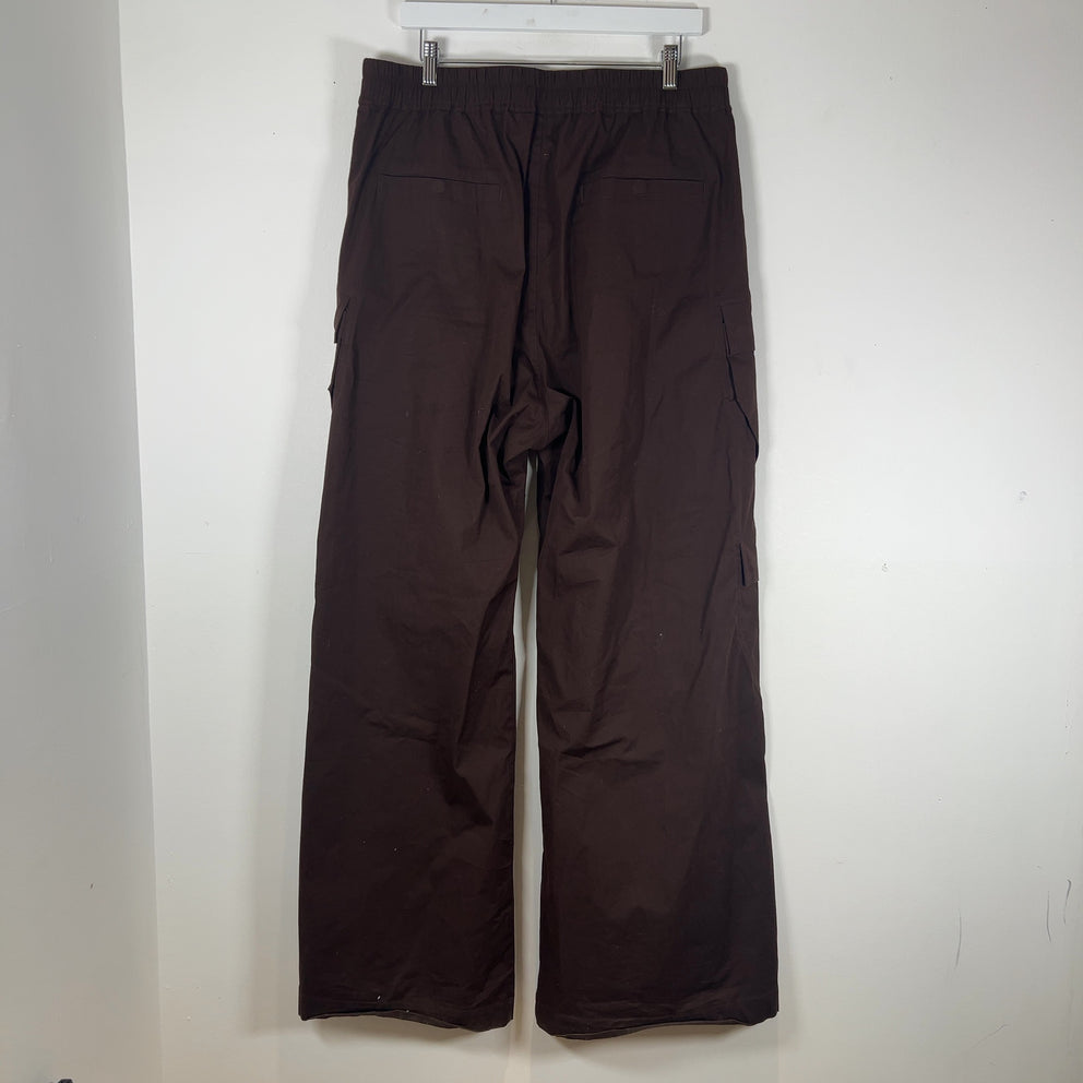 Rick Owens SS26 Hollywood 'Mahogany' Double Bela Cargo Pants