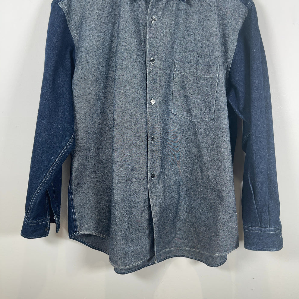 Comme Des Garcons Tricot Denim Over Shirt