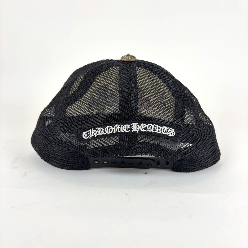 Chrome Hearts RWB Cemetary Cross Patch Trucker Hat