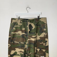Palace Ripstop Camo Cargo Pants Size 34