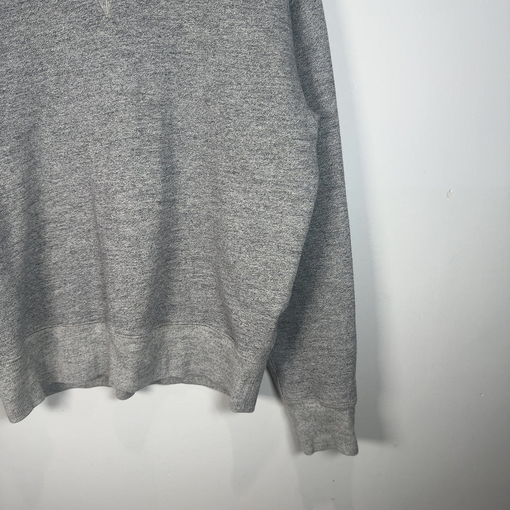 RRL Grey French Terry Crewneck