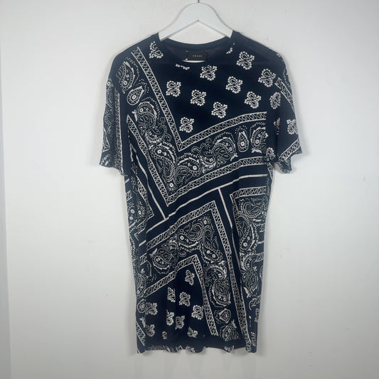 Rhude All Over Bandana Print T-Shirt