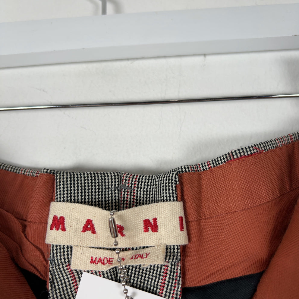 Marni Check Suit Pants
