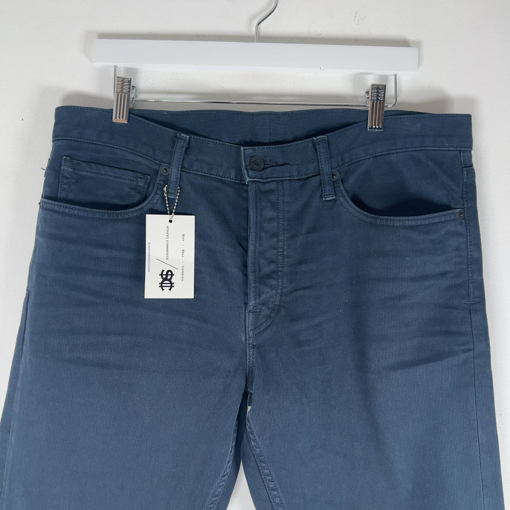 Tom Ford Bedford Cord Navy Slim Pants
