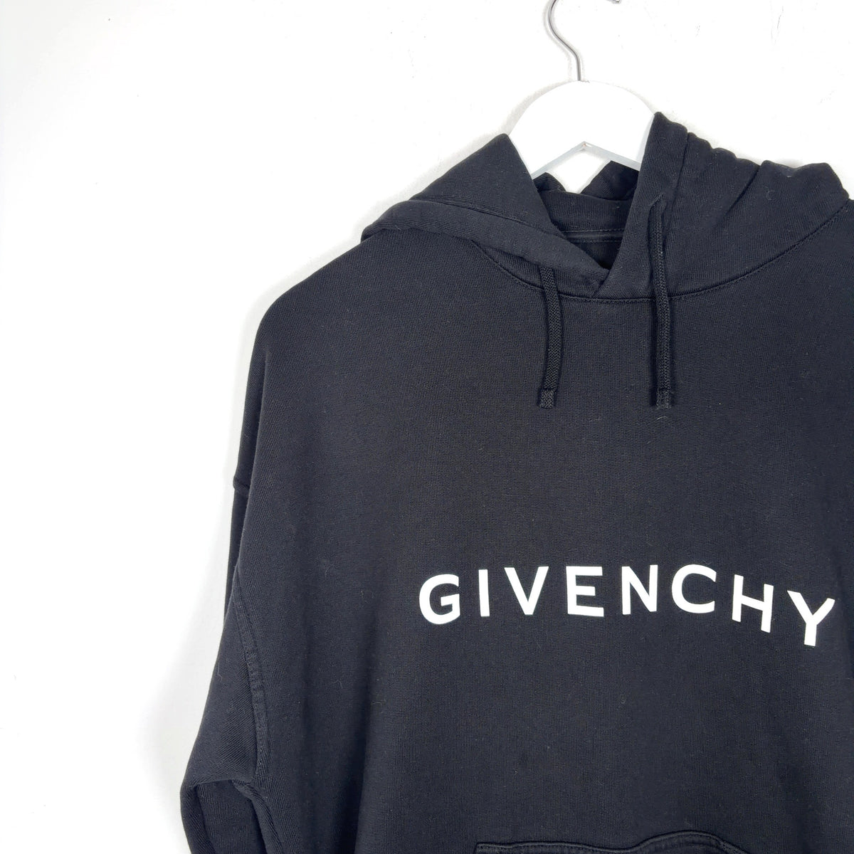 Givenchy Graphic Logo Pull-Over Hoodie