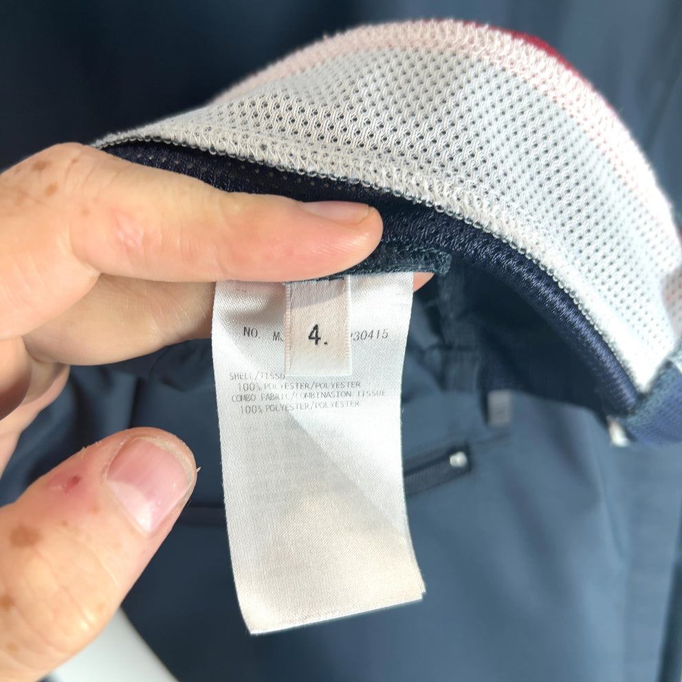 Thom Browne 4-Bar Blue Track Jacket