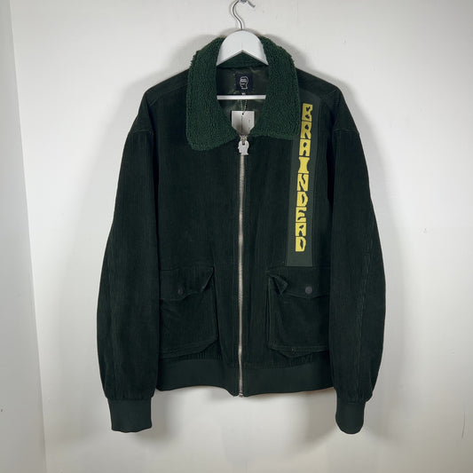 Brain Dead Corduroy Zip-Up Jacket