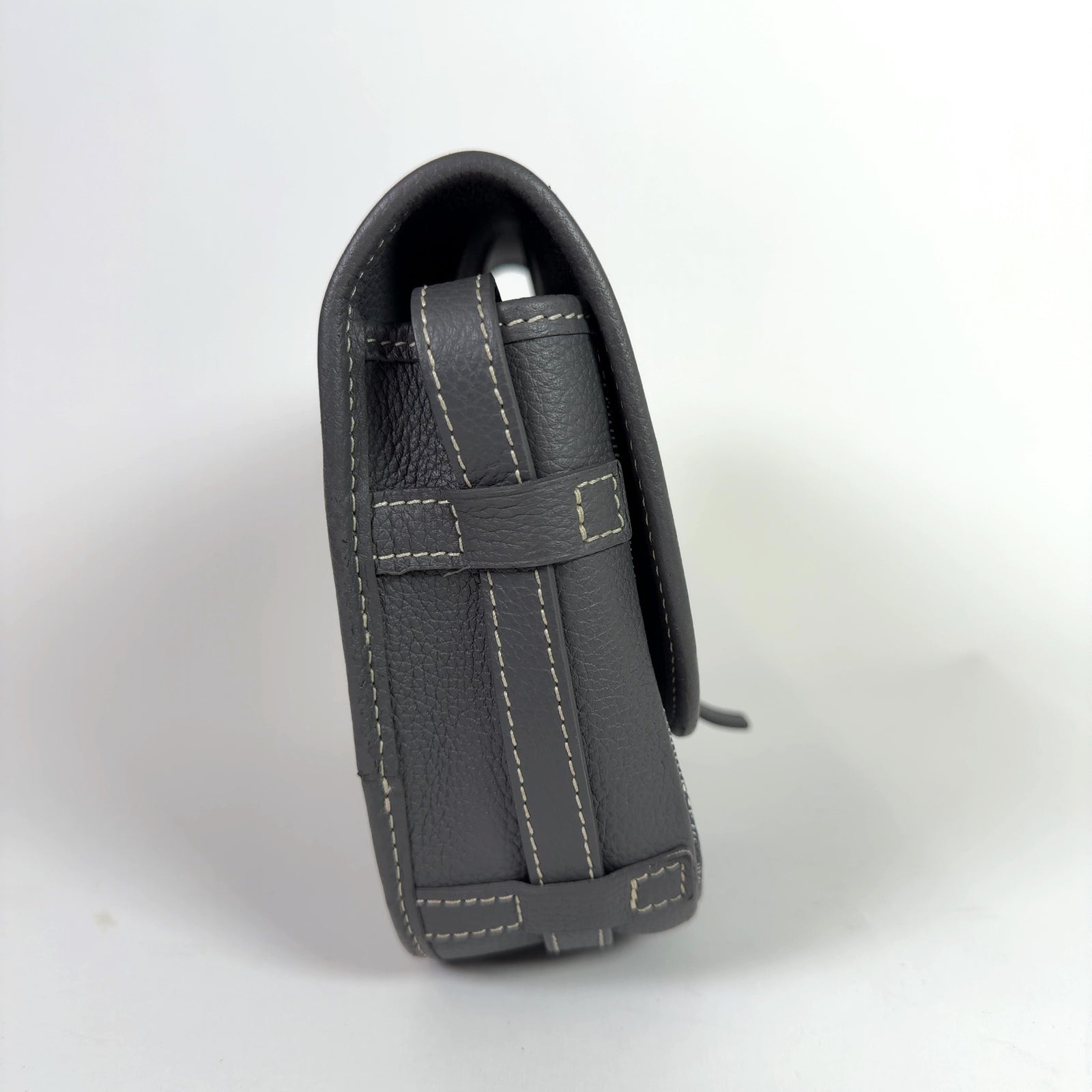 Goyard Grey Belvedere II PM Messenger Bag