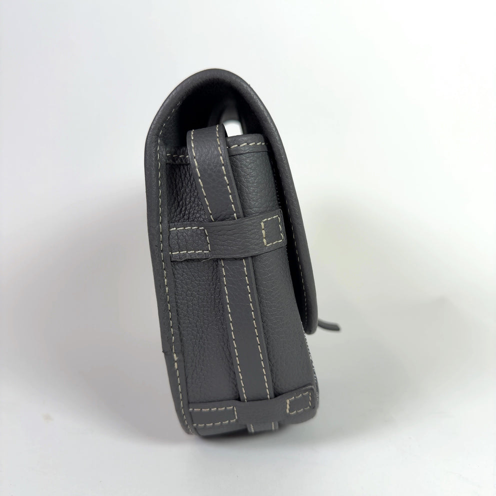 Goyard Grey Belvedere II PM Messenger Bag