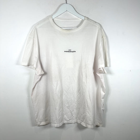Maison Margiela Upside Down Embroidered Logo T-Shirt