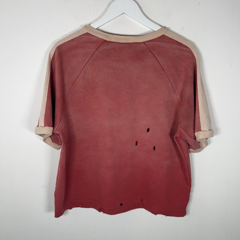 Raspberry Hills x Greedy Unit 'Mechanically Inclined' Graphic Distressed T-Shirt