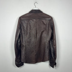 Carpe Diem Work Of 2003 Leather Shirt Leather Jacket