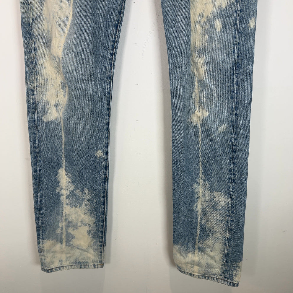 Tom Ford Acid Washed Straight Leg Jeans