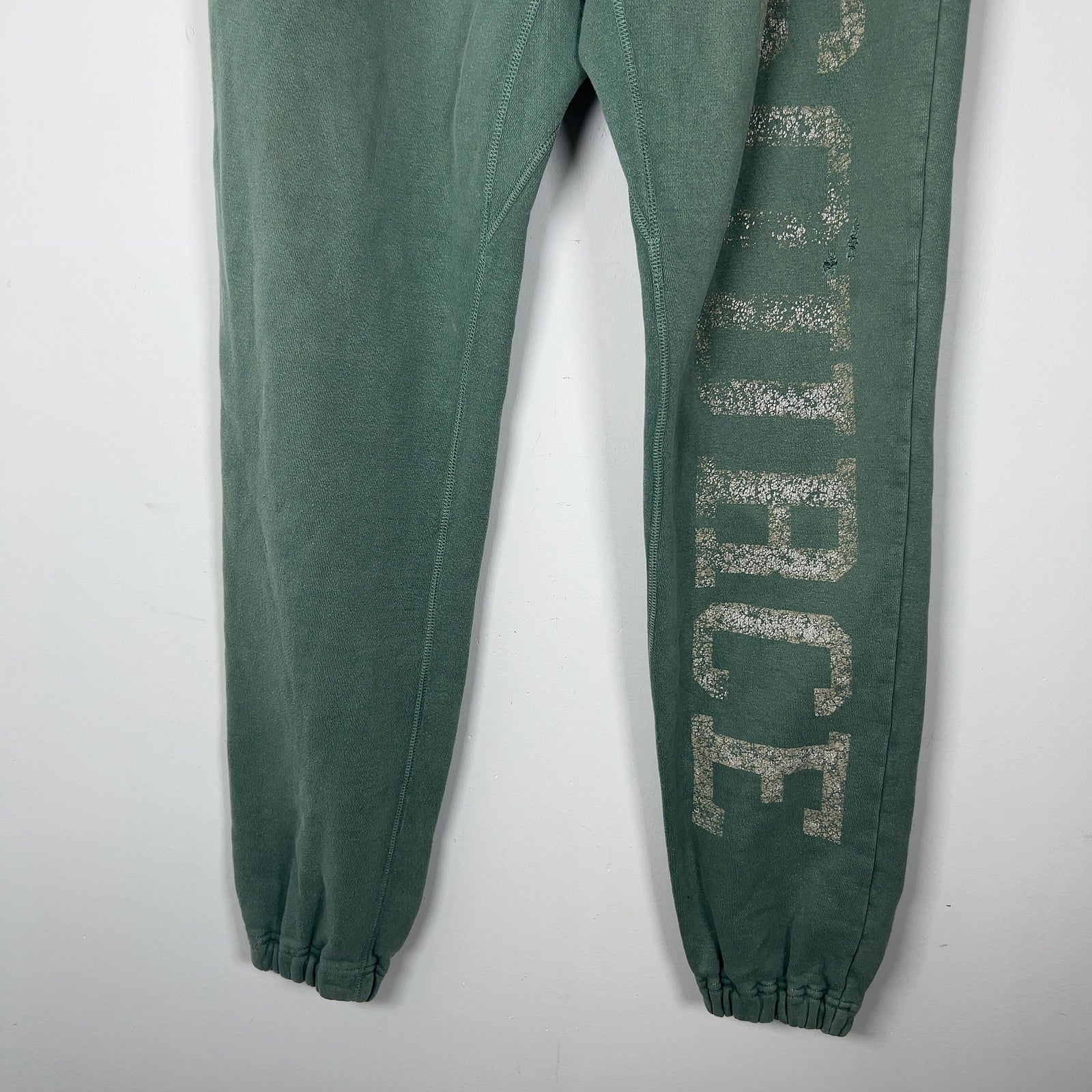 Saint Michael Distressed 'Source' Graphic Sweatpants