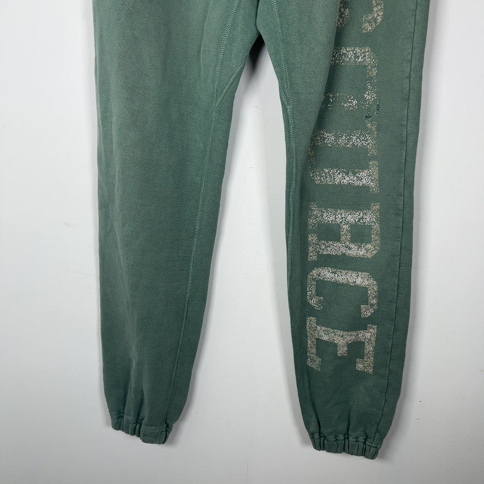 Saint Michael Distressed 'Source' Graphic Sweatpants