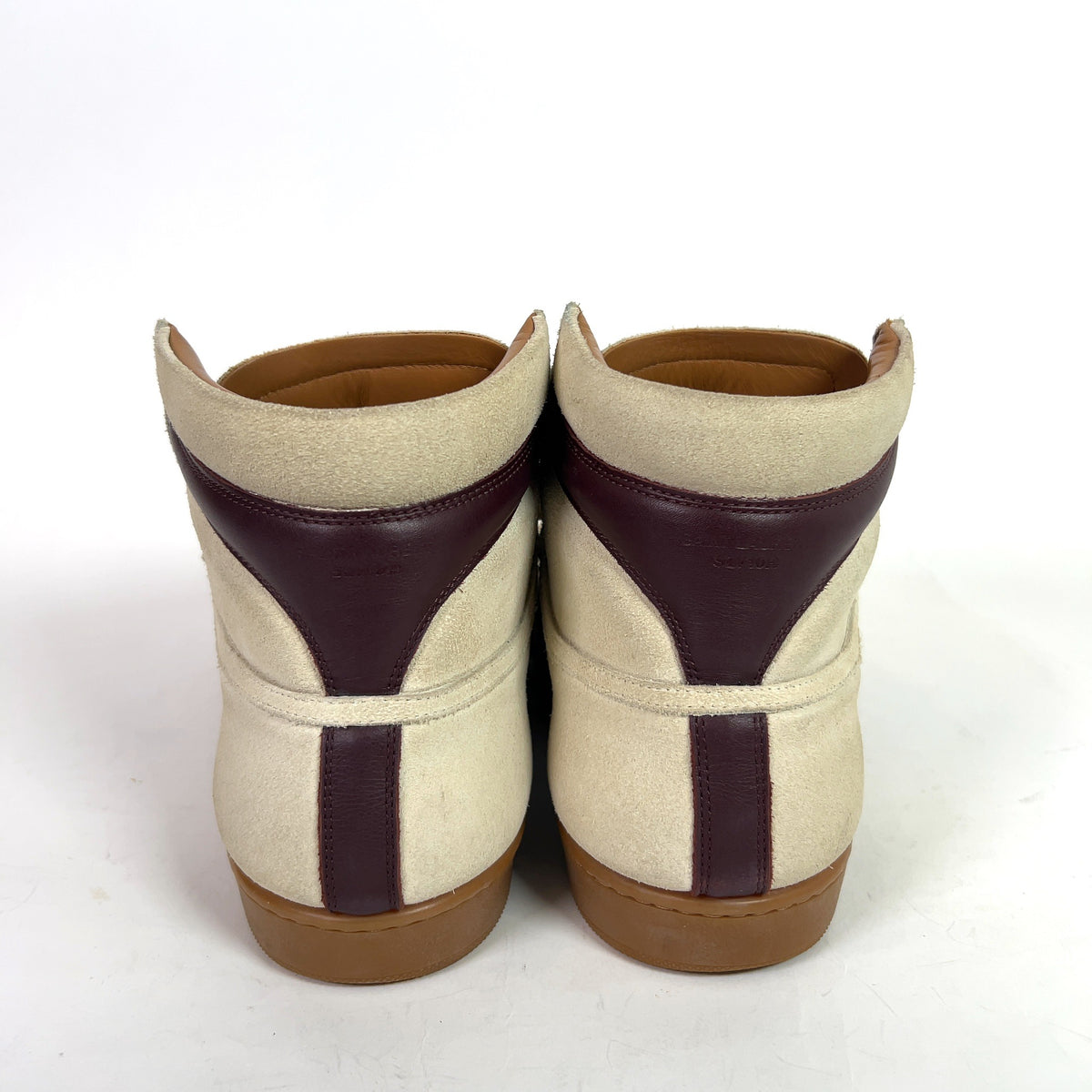 Saint Laurent SL/10H Suede High-Top Sneakers