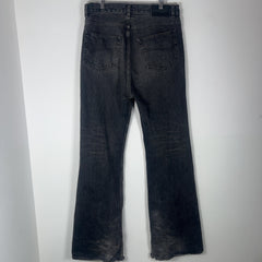 Balenciaga Garde Robe Flared Denim Jeans