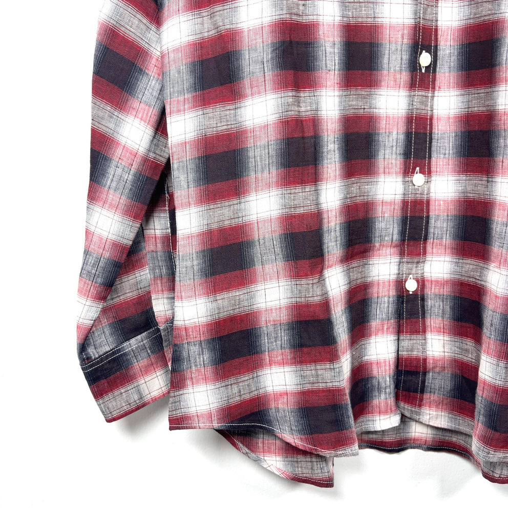 DSquared2 Metal Plaque Button-Up Shirt