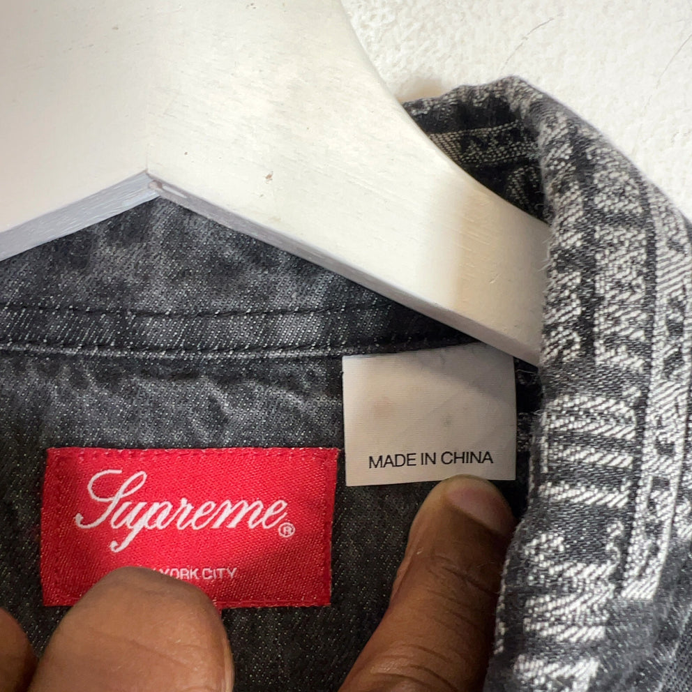 Supreme Jacquard Denim Jacket