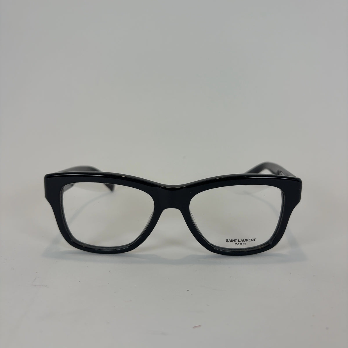 Saint Laurent Clear Lens Logo Glasses