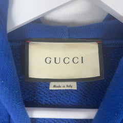 Gucci Logo Stripe Sleeve Hoodie