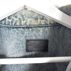 Saint Laurent SS21 Distressed Denim Jacket