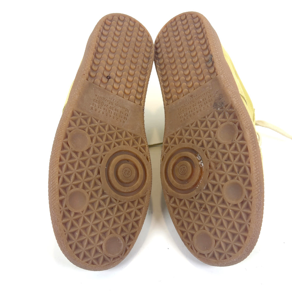 Maison Margiela Yellow GATS Lowtop Sneakers